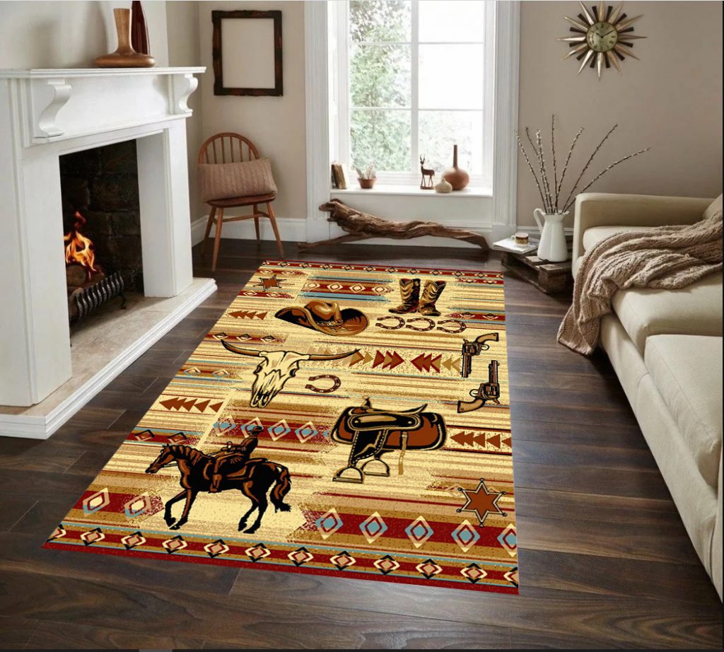 Texas Cowboy-area-rug-by-RugsMart-in-Dallas-Texas-at-discount-price-with-high-quality-in-west-collection