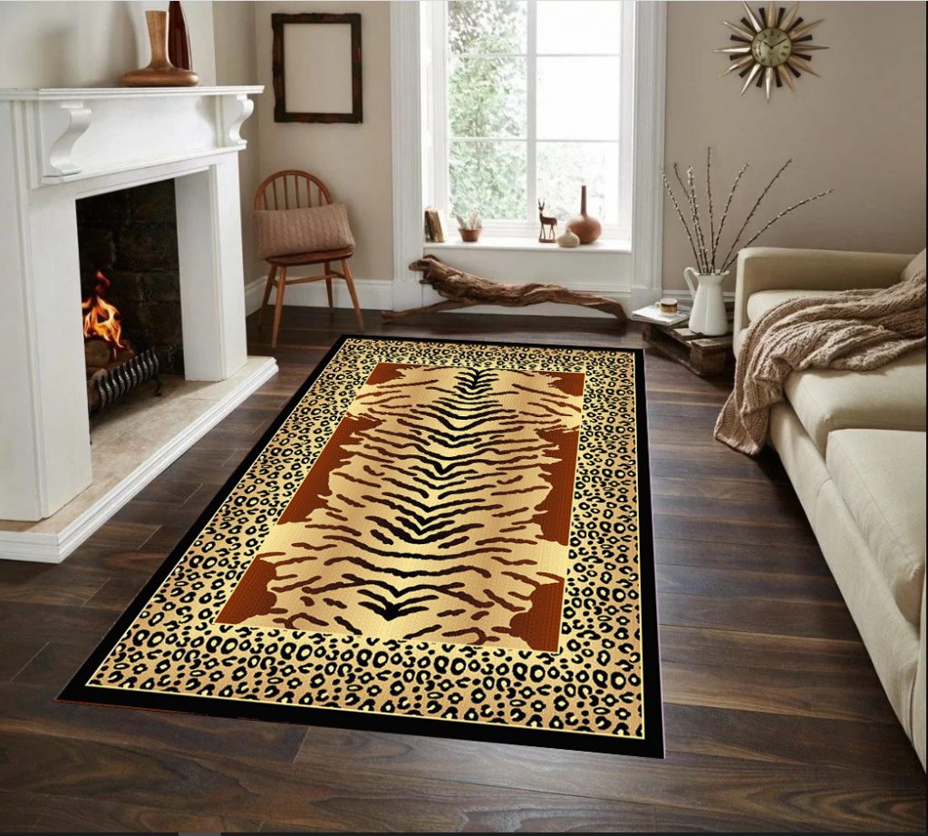South Western cheetah-area-rug-by-RugsMart-in-Dallas-Texas-at-discount-price-with-high-quality-in-west-collection