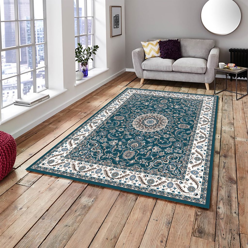 Blue-area-rugs-in-Heritage-collection-by-RugsMart-Dallas-Texas
